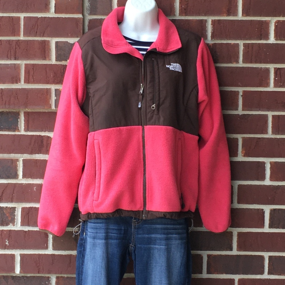 The North Face women’s Denali pink jacket